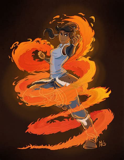 Korra Firebending by ~FeloniusMonk on deviantART Dope Cartoons, Dope ...