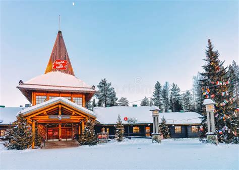 Santa Claus Office in Santa Claus Village in Rovaniemi in Lapland in ...