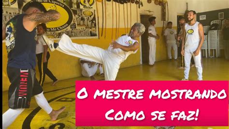 Treino Duro De Capoeira Na S O Bento Me Chama Um Grande Mestre Da