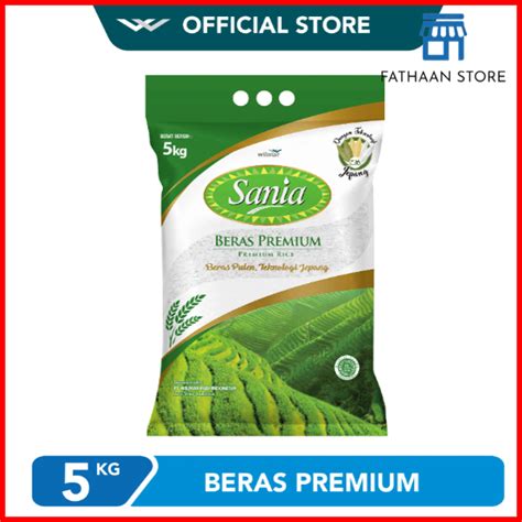 Beras Sania Beras Premium Pulen Kg Lazada Indonesia