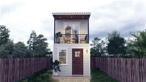 Two Storey 55 Sqm House Life Tiny House