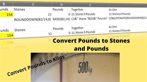 Transform Your Weight Pounds To Stones Converter Youtube