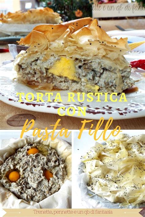 Torta Pasta Fillo Con Carciofi E Uova Trenette Pennette E Un Qb Di