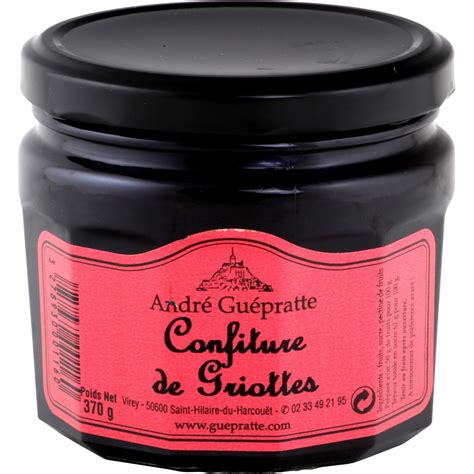 Confiture De Griottes Andre Guepratte Le Pot De G Prix Carrefour