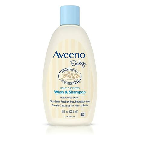 Aveeno Baby Wash And Shampoo For Hair And Body Tear Free 8 Oz Walmart