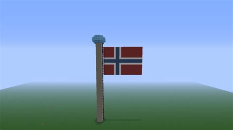 Norway's flag Minecraft Map