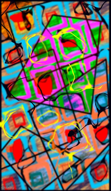 Composition 8.3 ← an abstract Speedpaint drawing by Anisoara - Queeky ...