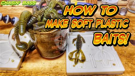 How To Make Soft Plastic Baits Bait Molds Fishing Lures Fishing Tips