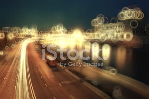 Background Blur Night Traffic Jams Traffic Speed Stock Photo | Royalty-Free | FreeImages