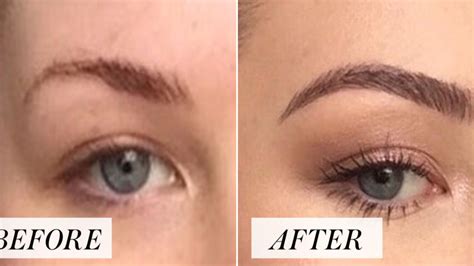 Woman's Overplucked Brow Transformation Goes Viral - Before and After ...