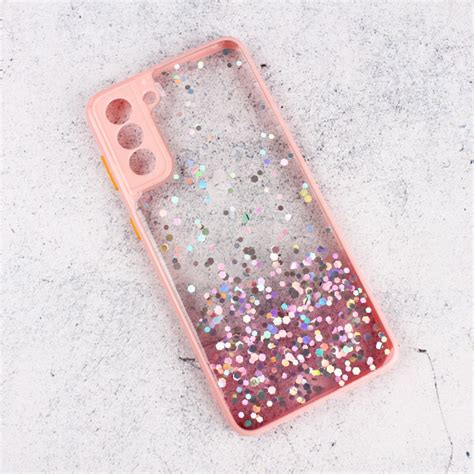 Maska Futrola Frame Glitter Za Samsung G B Galaxy S Plus Roze