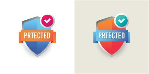 Protected Logo Design Template 25371338 Vector Art At Vecteezy