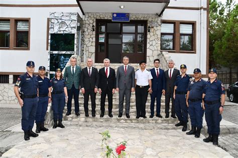 Vali Mustafa Yavuz Safranbolu L E Jandarma Komutanl N Ziyaret Etti