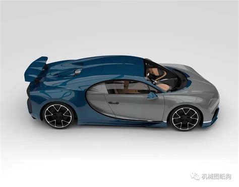 【汽车轿车】bugatti Chiron 2016跑车造型3d图纸 Rhino设计 汽车 仿真秀干货文章