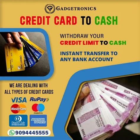 Spot Cash On Credit Card Service In Perambur In Vyasarpadi Chennai