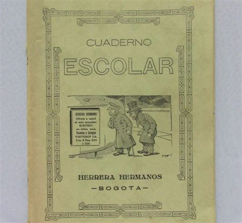 Pieza del mes de octubre de 2019 Cuaderno Escolar MUSEO PEDAGÓGICO