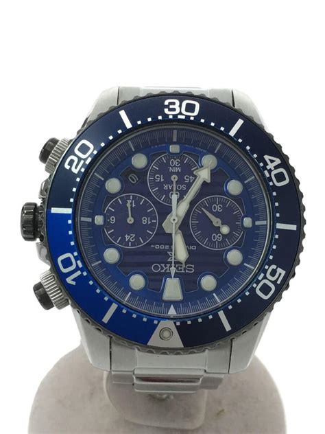 Seiko Prospex V175 0ad0 Stainless Steel Special Edition Box Solar Mens Watch £35094 Picclick Uk