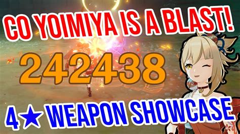 C0 Yoimiya Is Back And Better Than Ever 4★ Weapon Showcase Genshin Impact 2 8 Youtube