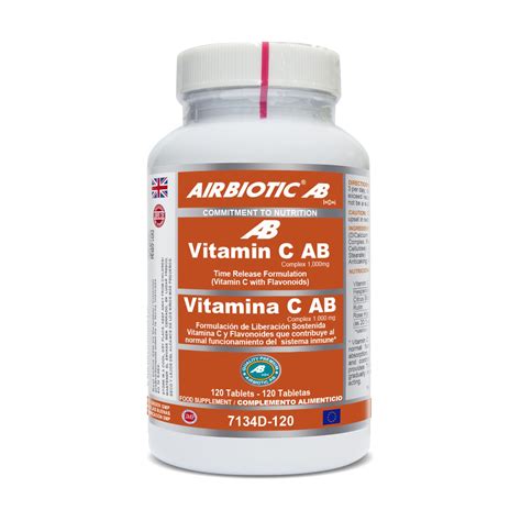 Comprar Vit C AB Complex Liberación Sostenida 120 comprimidos de