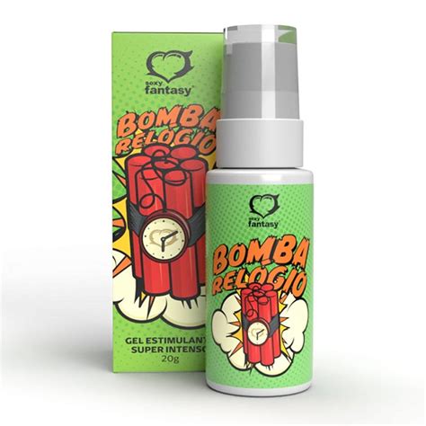 Bomba Relógio Gel Estimulante Super Intenso g Sexy Fantasy Sex Shop Loja Fetiches