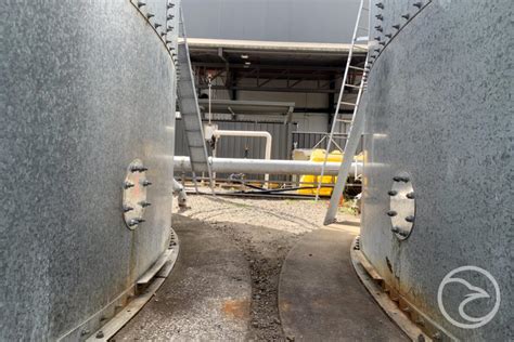 Hot Dip Galvanised Panel Tanks In Action Sustainable Water Solutions