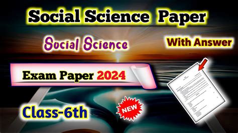 Class 6th Social Science Exam Question Paper 2023 24 Civics