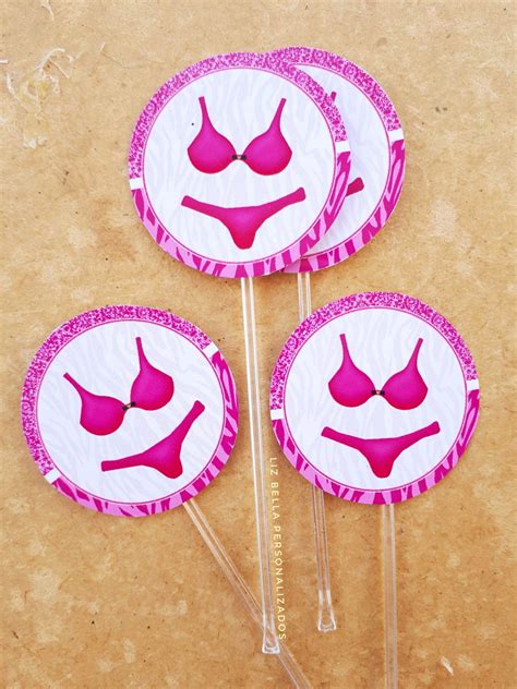 Topper para Doces Chá de Lingerie Uinidades Elo