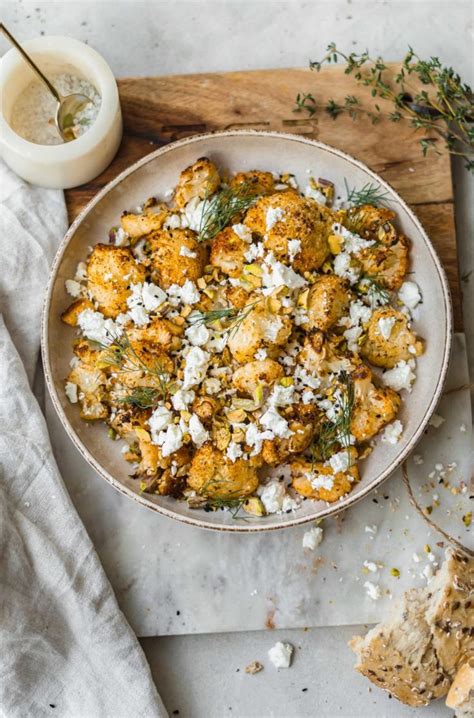 Geroosterde Bloemkool Met Feta Helen Kookt Gezond Eten Recepten