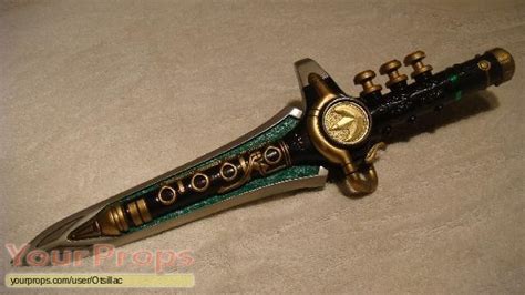 Mighty Morphin' Power Rangers Green Ranger's Dragon Dagger replica prop ...