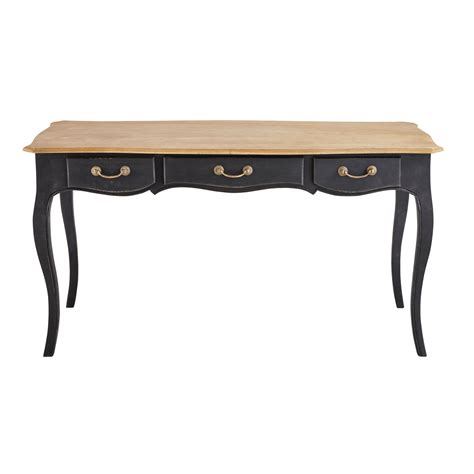 Scrivania Nera In Mango Maisons Du Monde