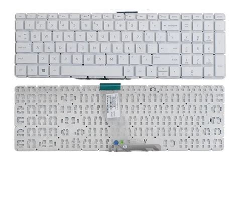 Teclado Hp Blanco 15 Bs Bw Cc Cd Ck Bc Au Sin Marco Envío Gratis