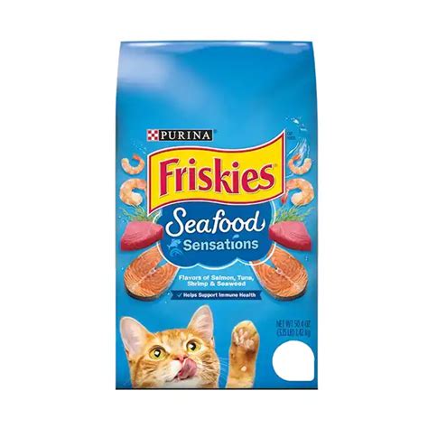 Purina Friskies Seafood Sensations Adult Dry Cat Food Gm Pet Town Bd