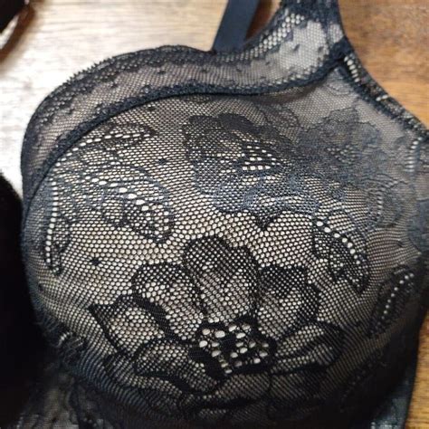 Cacique 38ddd Modern Lace Covered Bra Underwire Flora Gem