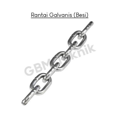 Jual Rantai Besi Galvanis Mm Rantai Kapal Galvanized Chain