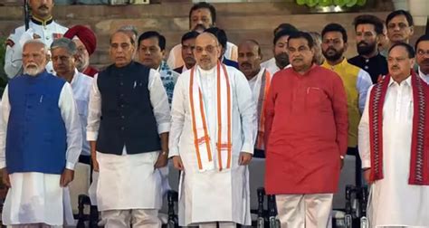 Narendra Modi Sworn In For Third Term As Prime Minister Along With 72 Ministers South Asia Time