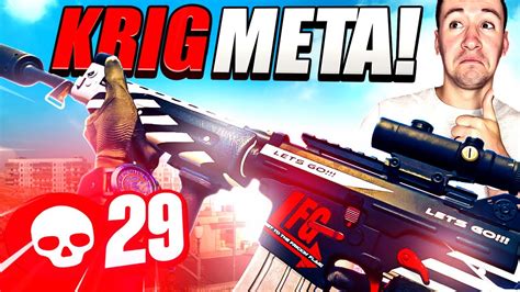 The NO RECOIL Krig 6 Class Is The Meta Of Warzone YouTube