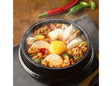 우삼겹 순두부찌개