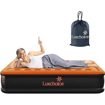 Amazon Luxchoice Queen Size Air Mattress With Built In Pump