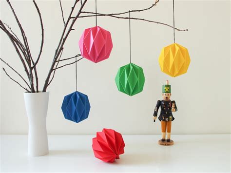 Image De Etoile Comment Faire Une Boule De Noel En Origami