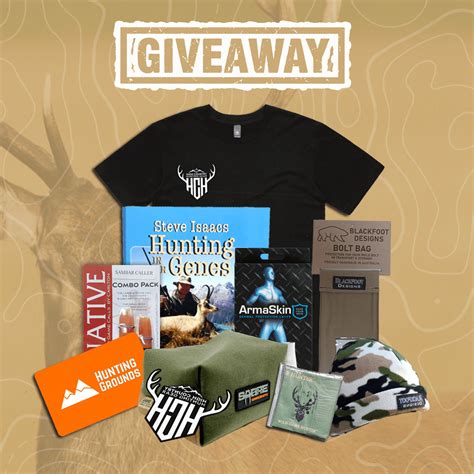 April 2023 Hunting Product Giveaway Australian Hunters Club