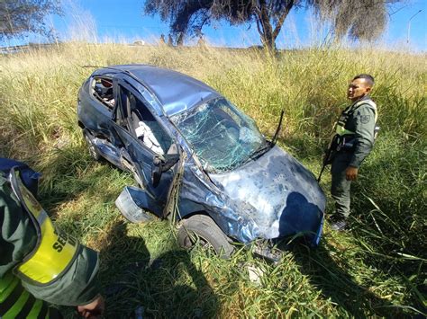 Una Persona Lesionada En Accidente En La Arc Este Dic Fotos