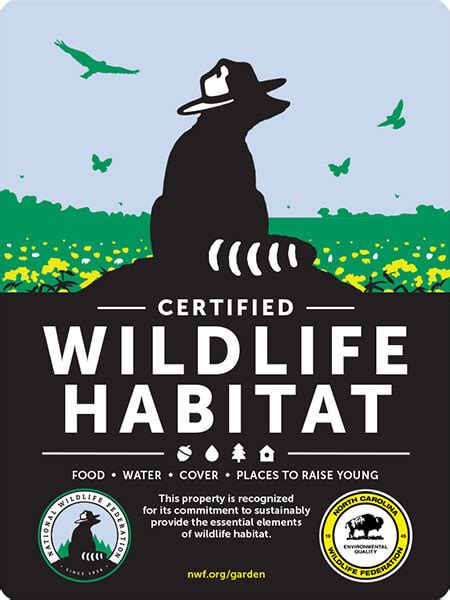 Certified Wildlife Habitat - North Carolina Wildlife Federation