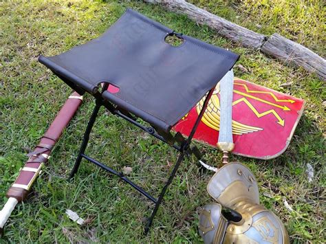 Ancient Roman Folding Stool Of Curule