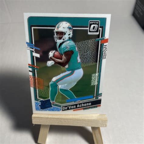 Panini Donruss Optic Football Devon Achane Base Rated Rookie