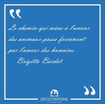 Le chemin qui mène à l amour des animaux passe forcément par