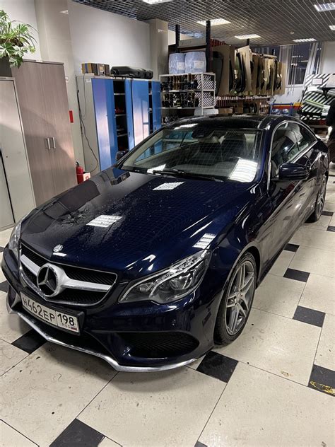 3. Новое лобовое стекло + дворники — Mercedes-Benz E-class Coupe (C207 ...