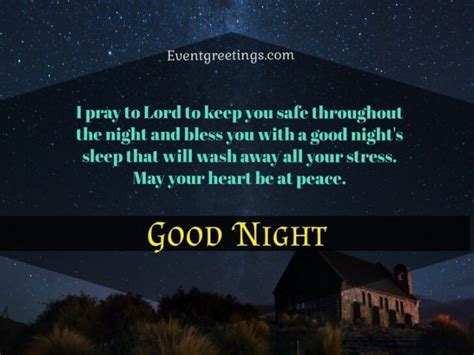 Best Good Night Prayer For Peaceful Sleep Events Greetings