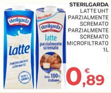 STERILGARDA LATTE UHT PARZIALMENTE SCREMATO PARZIALMENTE SCREMATO