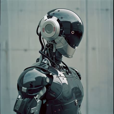 Lummi Photo Futuristic Humanoid Robot