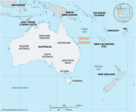 Heron Island | Australia, Map, Population, & Reef | Britannica